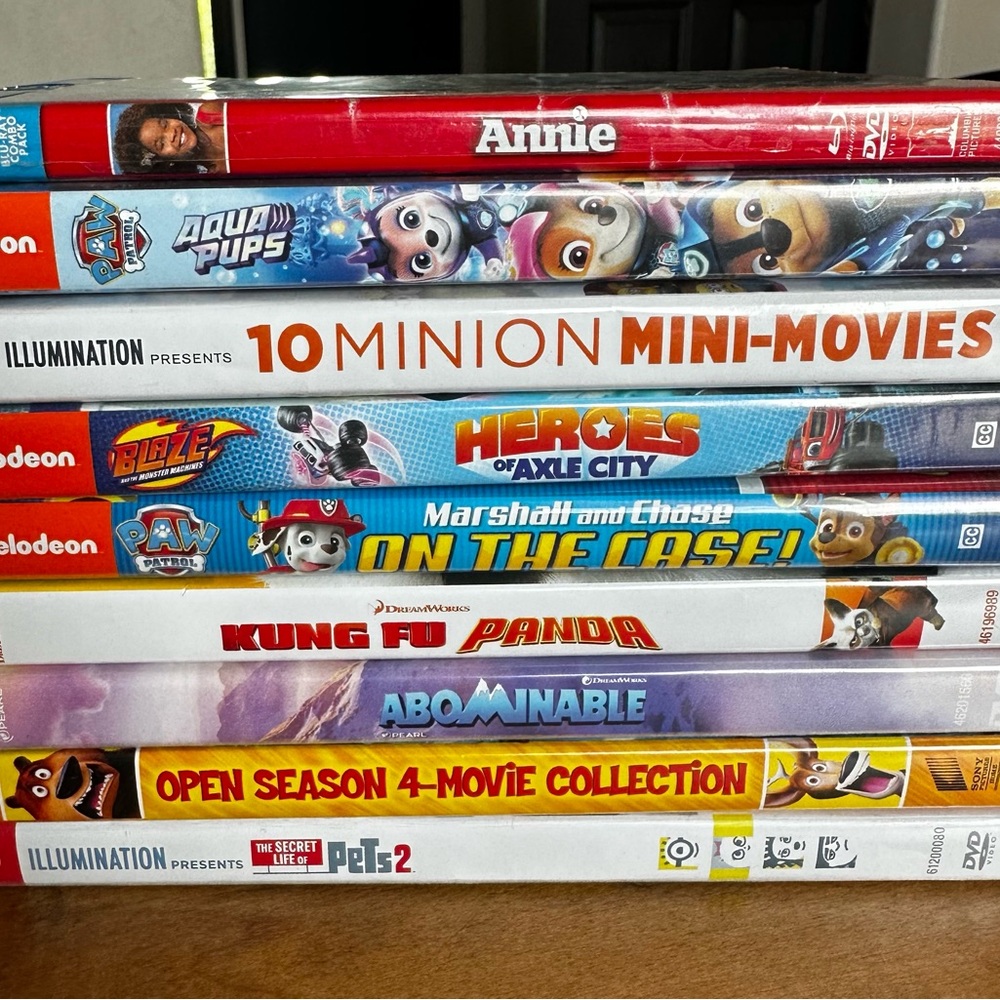Children's Movie DVD Collection